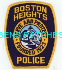 OHIO,BOSTON HEIGHTS POLICE 6